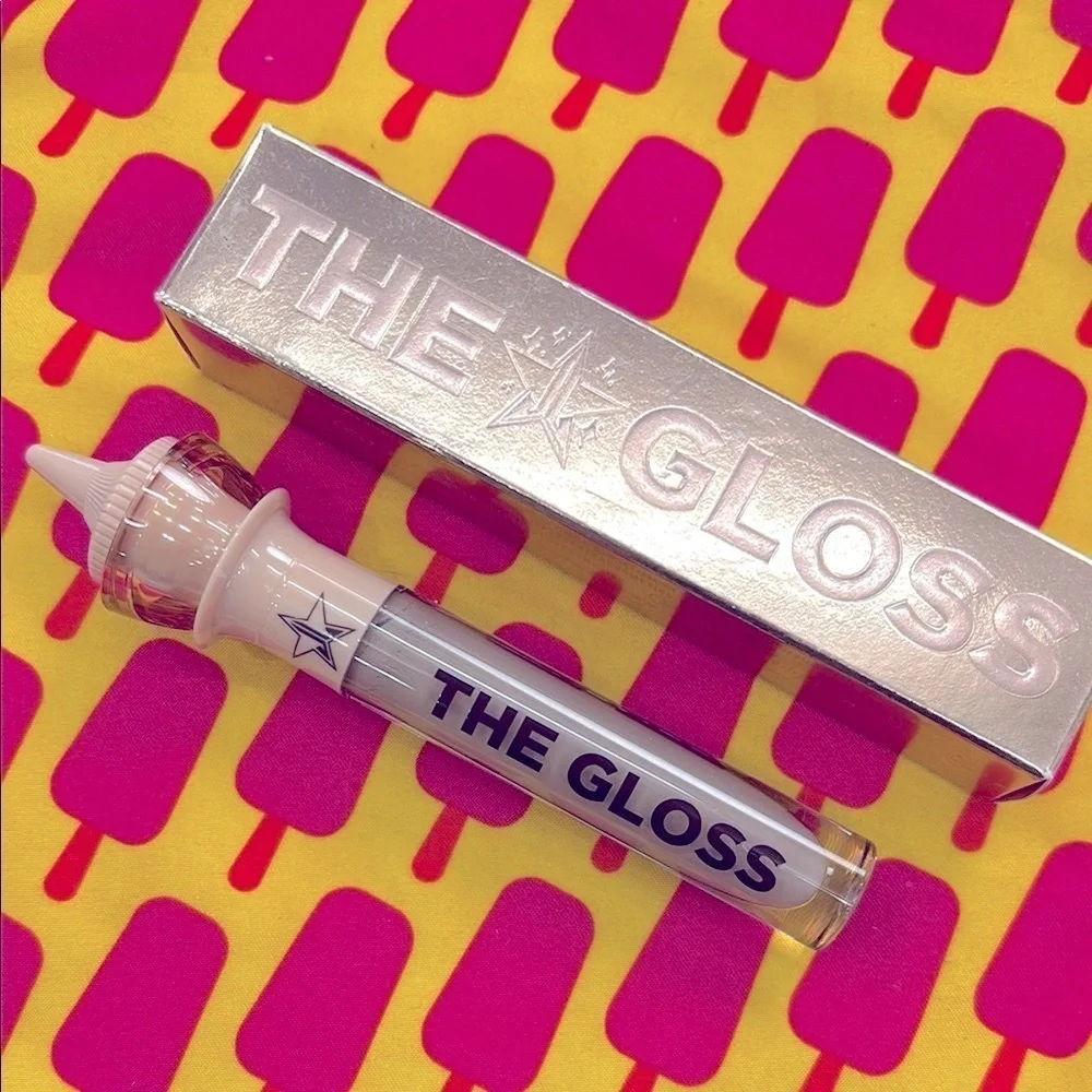 Brand New JEFFREE STAR THE GLOSS SILK ROPE Full Size Lip Gloss Pigmented Neutral